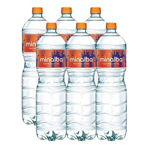 Agua Minalba Com Gás 1500ml 6un