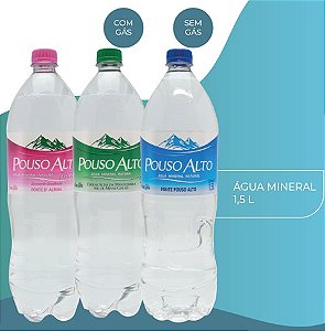 Agua Pouso Alto 1,5L Natural 6un