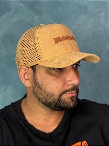 Snapback Trucker Beige Silk Mahakeshi