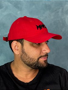 Snapback DadHat Red MHKS Black