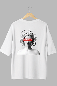 Camisa Oversized Medusa Red - Coleção Fire And Ice