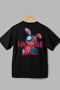 Camisa Oversized Black Bear Thorns - Coleção Fire And Ice