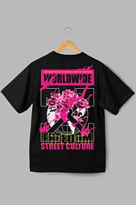 Camisa Oversized WorldWide - Coleção Fire And Ice