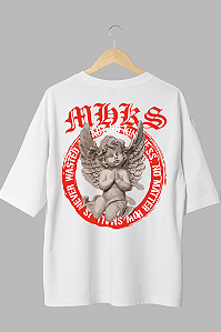 Camisa Oversized Angel Red - Coleção Fire And Ice