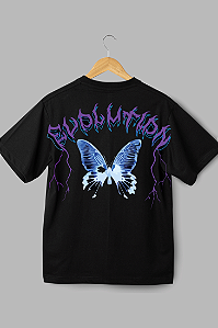 Camisa Oversized Butterfly EVDLMTLDN - Coleção Fire And Ice