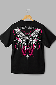Camisa Oversized Butterfly Beatiful Dream  - Coleção Fire And Ice