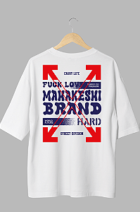 Camisa Oversized Red and Blue - Coleção Fuck Love