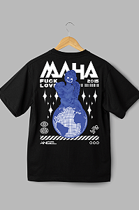 Camisa Oversized Angel Blue - Coleção Fuck Love