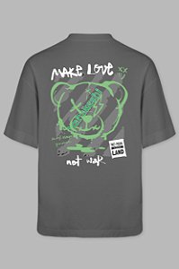 Camisa Oversized Make Love - Coleção Mind Blowing