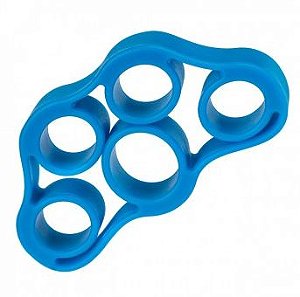 Extensor Elástico para Fortalecimento dos Dedos - 5kg / 11lb - Azul - Liveup Sports