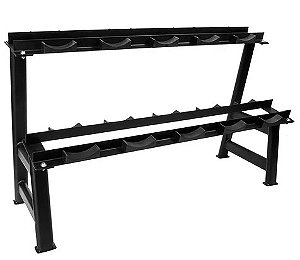 Mesa p/ 5 Pares de Dumbbell Oblonga