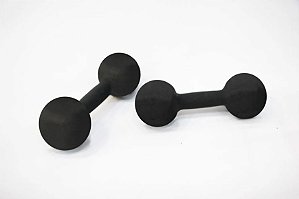 Halter Bola Emborrachado Texturizado 6kg