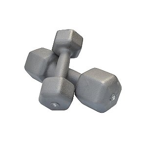 Halter Sextavado Emborrachado Texturizado 7kg
