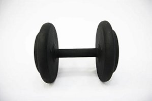 Dumbbell Emborrachado Texturizado 38kg