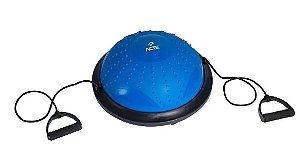 Bosu Dome Com Extensores e Bomba De Ar Acte Azul