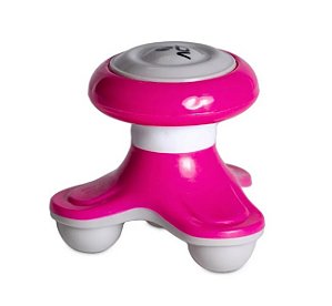 Mini Massageador Corporal a Pilha, Rosa Acte