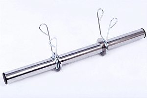 Barra Tubular Galvanizada 30cm - p/ 40kg