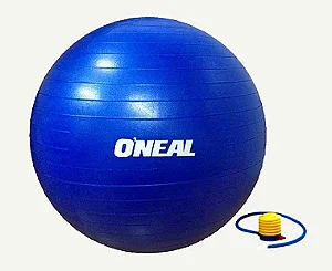Bola De Pilates 65Cm, Azul, Com Bomba De Ar, T9, Acte Sports
