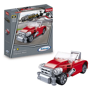 Blocos de Montar Corrida Maluca Classic Red (41 peças)