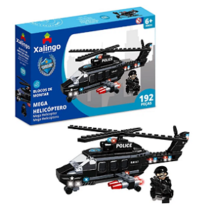 Blocos de Montar Operações Especiais Mega Helicóptero (192 peças)