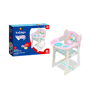 Cadeirinha de Papar para boneca - Little House Baby