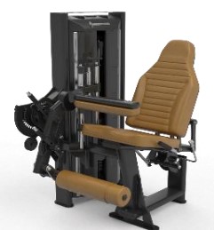 Cadeira Extensora 100kg c/ Rapid Fire - Cromus - Suprafit