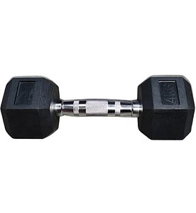 Halter Sextavado Emborrachado Evolution 11Kg