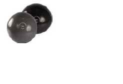 Bola para Pilates 75cm, Cor Preto