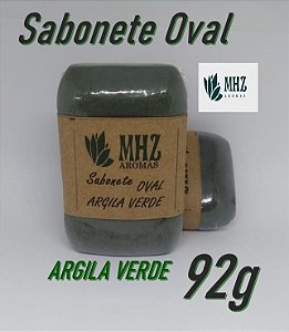 sabonete oval de argila 92g mhz aromas