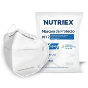 Máscara de proteção PFF2/N95 Nutriex CA 46.868