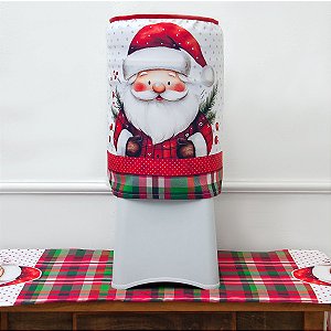 Capa P/ Galão 20 Litros de Água Decoração Natal - Coleção Papai Noel