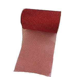 Fitas Natalina Tipo Tela Jogo Com 2  Para Decorações. 274x12cm.