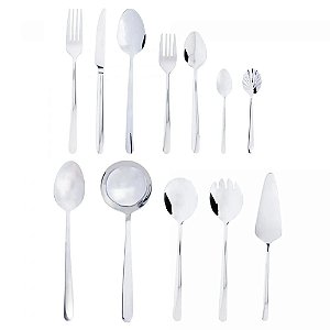 Faqueiro 54 Peças Viena Aço Inox Caixa Litografada Wolff