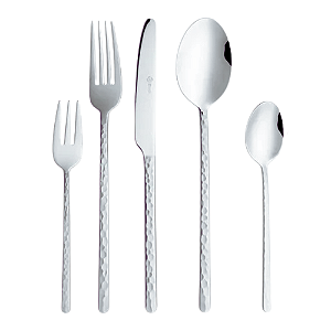 Faqueiro Veneza 30 Peças Aço Inox Prata Wolff.