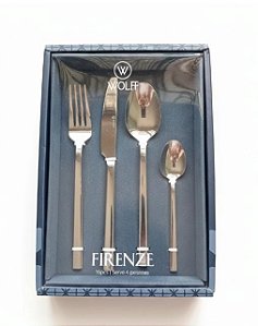Faqueiro 16 Peças Firenze Aço Inox - Wolff