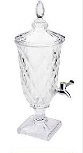 Suqueira 2L com 6 Taças 330ml Acrílico Diamond