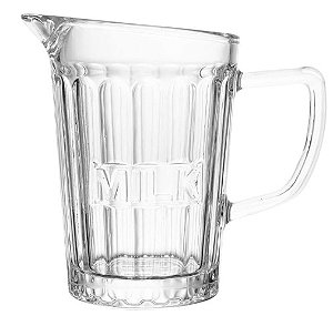 Leiteira Harmony 290ml em Vidro Wolff