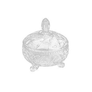 Potiche decorativo de Cristal Prima 10,5X13cm - Lyor