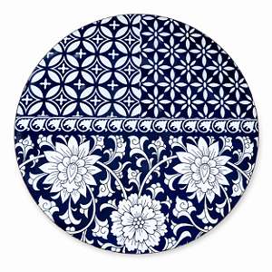 Prato Giratório Centro de Mesa 60cm Azulejos Portugueses