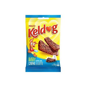 Petisco Bifinho KelDog Baby para Cães Filhotes Carne e Leite - 65g