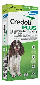 Antipulgas E Carrapatos Credeli Plus Para Cães De 11 À 22 Kg 1 Comprimido De 450 Mg / 16,88 Mg