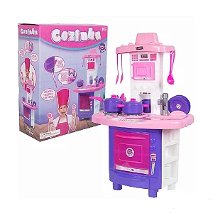 Cozinha Infantil Completa com Pia que Sai Água