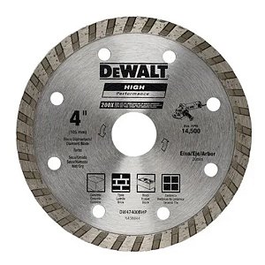 Disco De Corte Diamantado Turbo 4 pol 105mm Dewalt