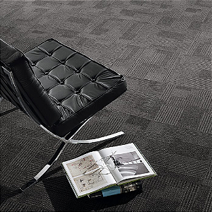 Carpete em Placa Belgotex Interlude 6,5mm x 50cm x 50cm - 060 Time (Caixa com 5m²)