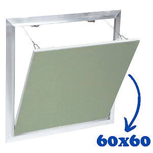 Alçapão Gesso Clicado Tampa de Inspeção para Drywall 600x600mm