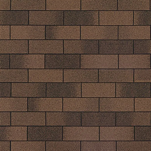 Telha Shingle IKO 3 abas Canela / Dual Brown 3m²