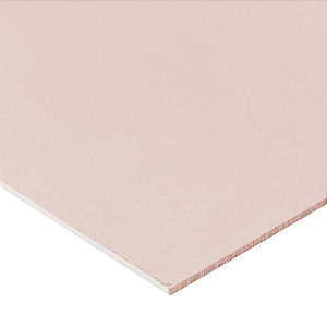 Placa de Gesso Acartonado Knauf Rosa/Vermelha Chapa de Drywall Resistente ao fogo 1,20x180