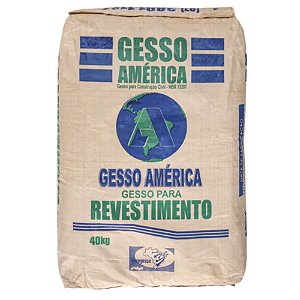 Gesso Convencional em Pó 40kg América