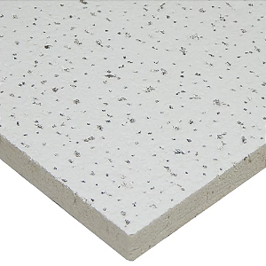 Forro mineral Armstrong Ceilings Fine Fissured lay-in Branco 16mm x 625mm x 1250mm