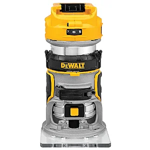 Tupia Laminadora Dewalt DCW600B 20V MAX 1/4Pol. com Motor Brushless